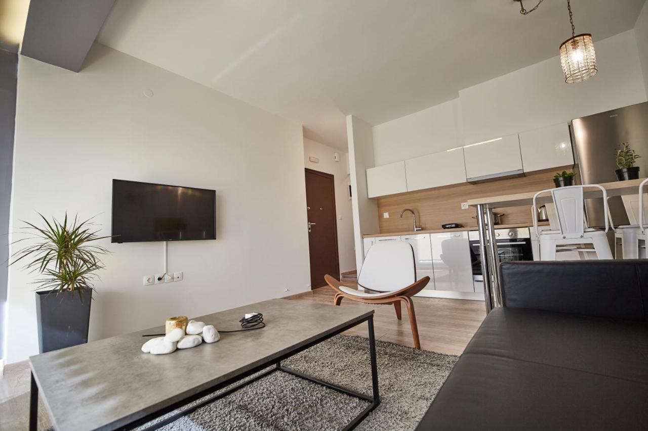 Ferienwohnung Luxury Studio In Thessaloniki Exterior foto